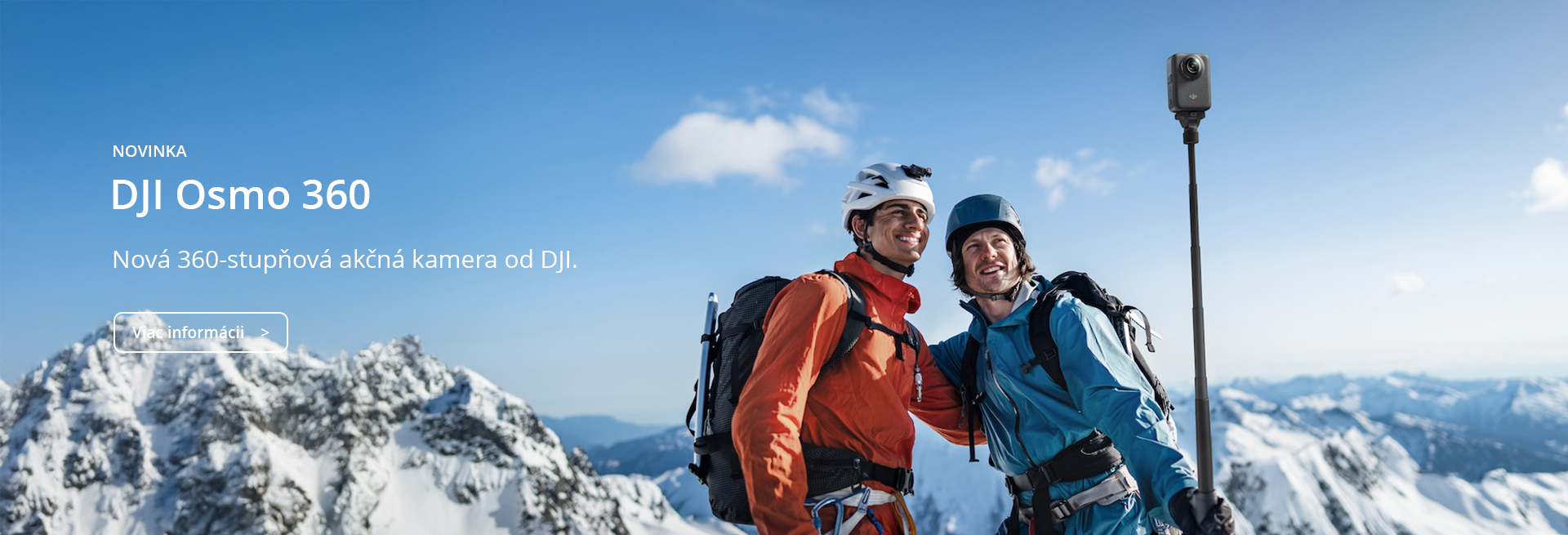 DJI Osmo 360 - akčná kamera