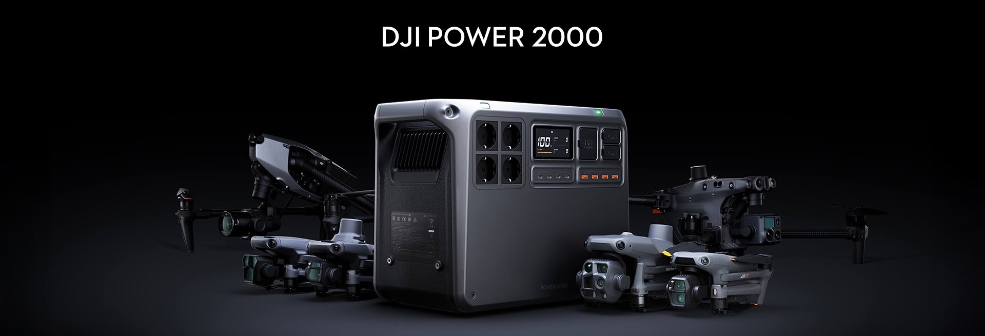 DJI Power 1000 a 2000 – nabíjacie stanice