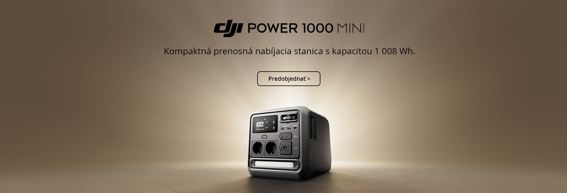 DJI Power 1000 Mini - batériová nabíjacia stanica