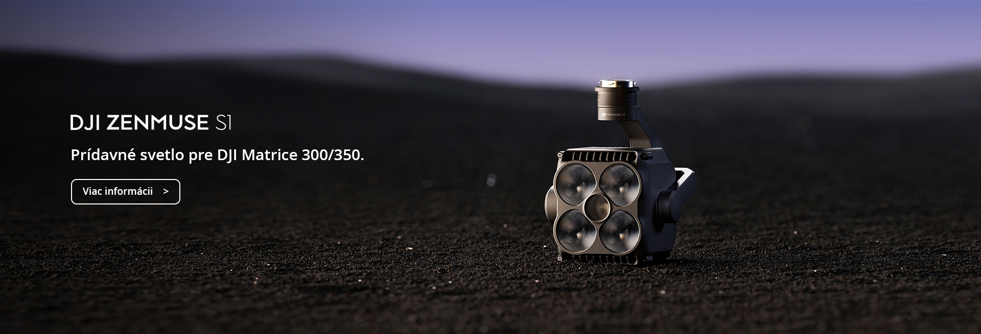 DJI Matrice 350 - Svetlo